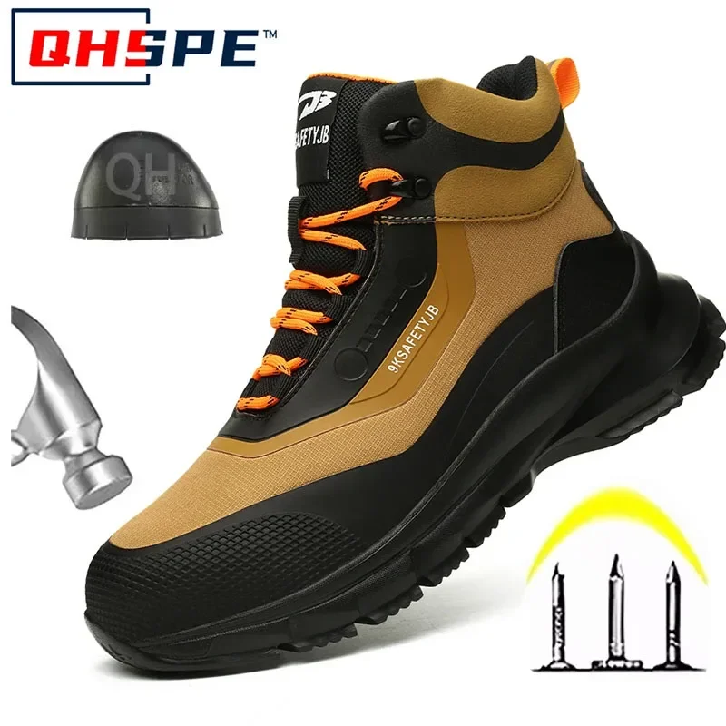 Men'S Shoes Water Resistant - Scarpe antinfortunistiche anti-spruzzi da uomo Stivali