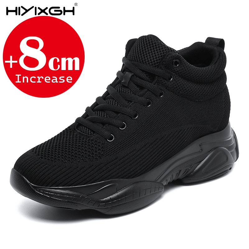 Men'S Shoes With Height Increase - Sneakers con Rialzo Interno 8cm per