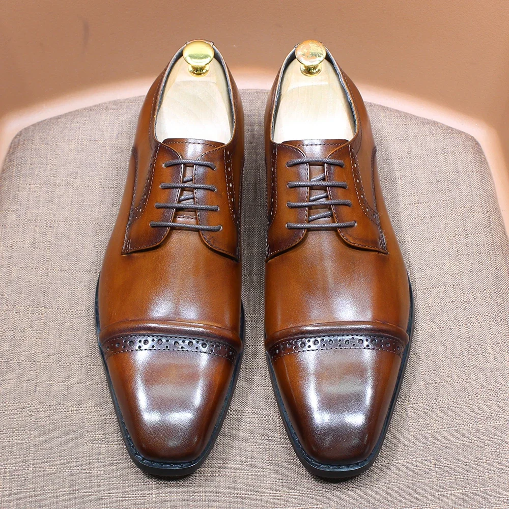 Robusto Oxford con punta ad al - Men'S Shoes Smart recensione e prezzo