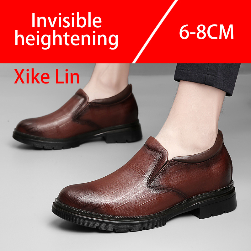Scarpe casual in pelle da uomo - Men'S Shoes Increase Height recensione e prezzo